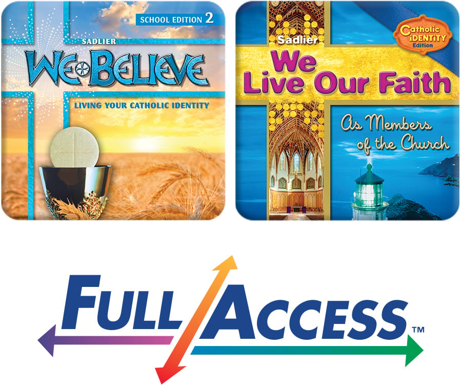 Full Access We Believe | Grades K-8 | Sadlier Religion